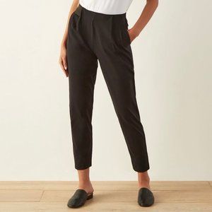 Aday Turn It Up Pants Black Size S Pull On, stretchy pleated high waist woman's